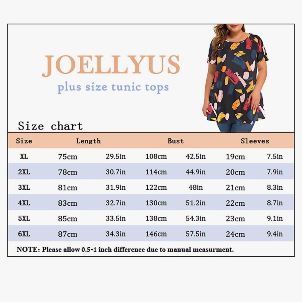 Colorful tunic top - Picture 3 of 3